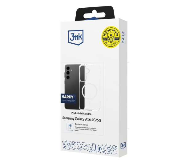 3mk Hardy LiqForce MagCase do Samsung Galaxy A16 4G / 5G - 1582334 - zdjęcie 8